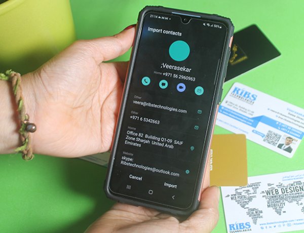 Why RIBS Smart Business Cards (RIBS Smart vCard)?
