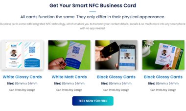 How to get your Smart NFC Business Card?