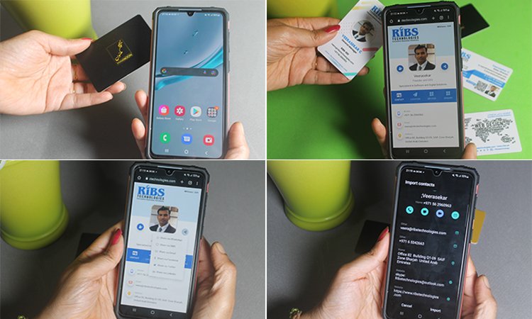 How to use Smart NFC Business Card?