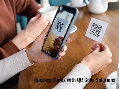 Business Cards with QR Code Solutions