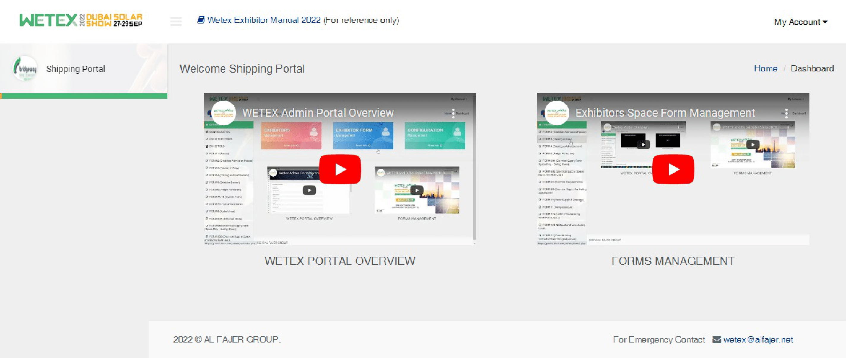Exhibitor Management System