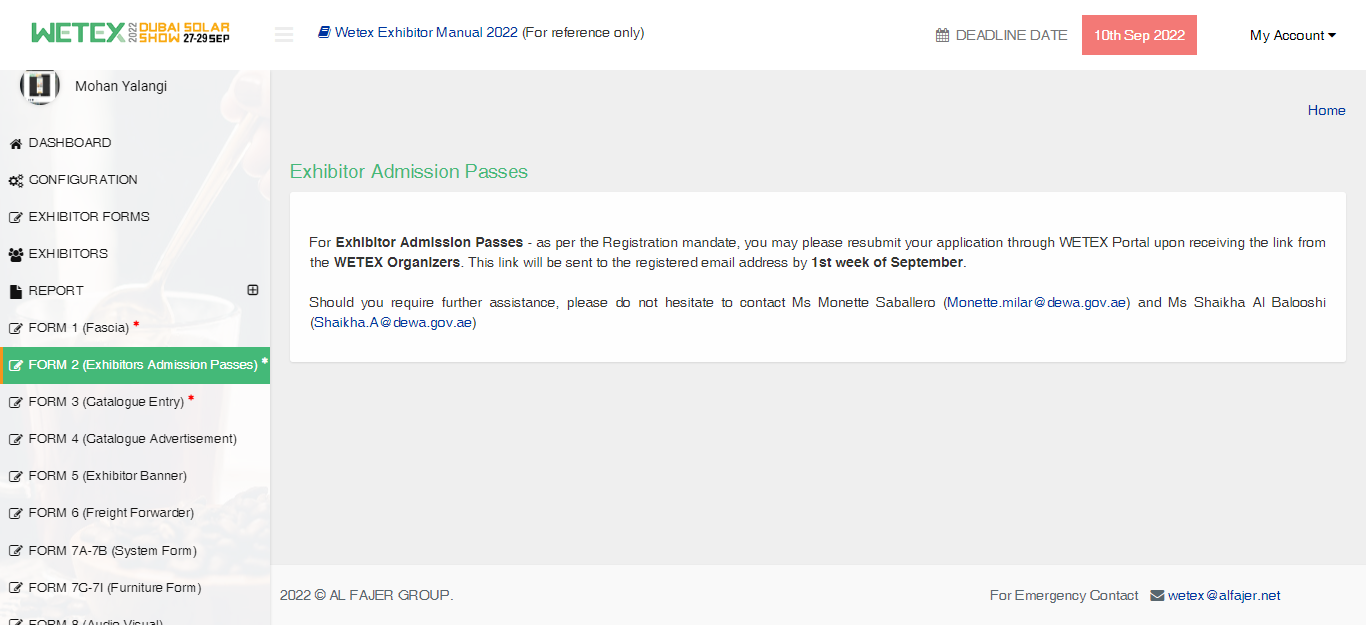 Exhibitor Management System in sharjah