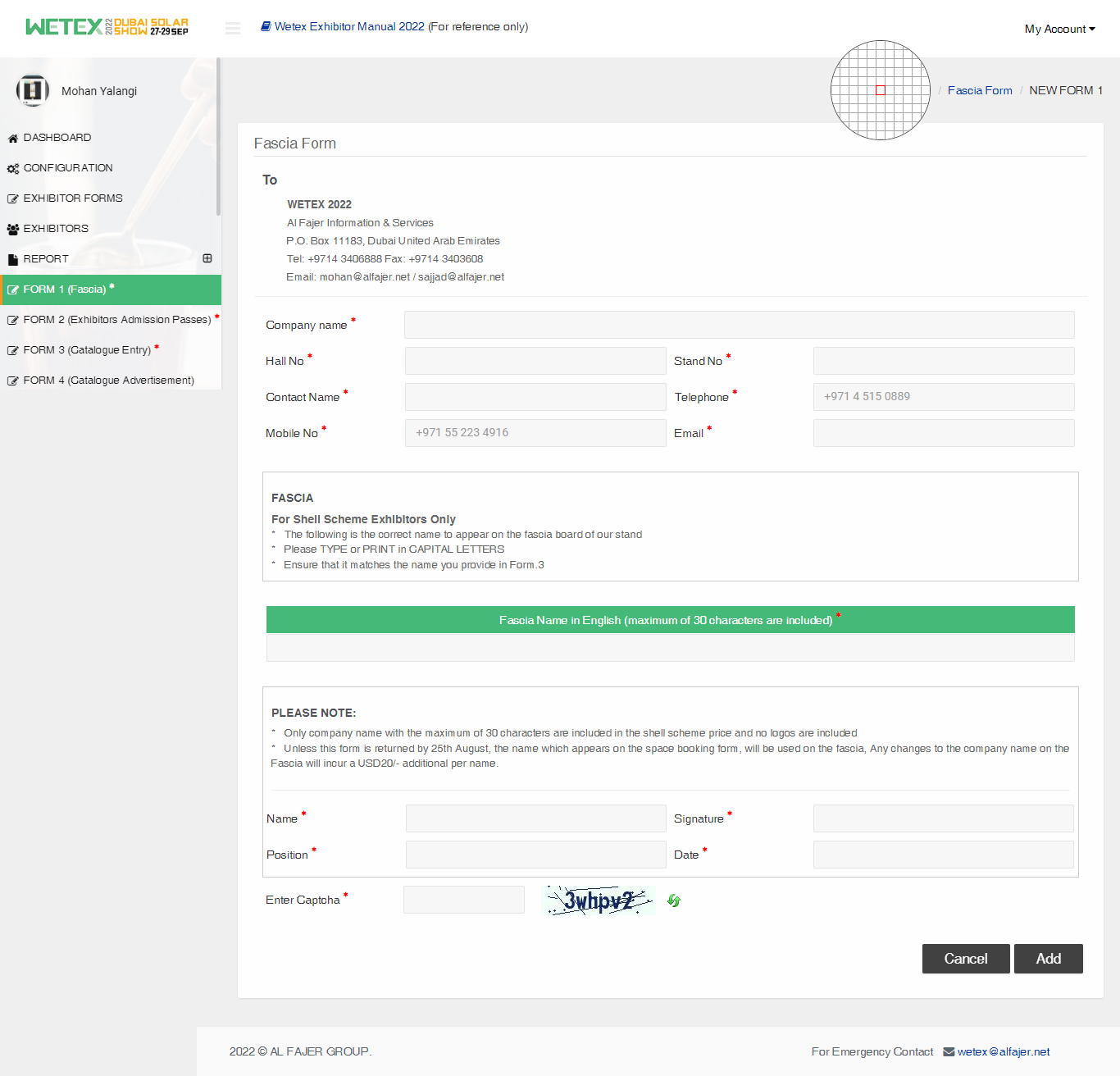 Exhibitor Management System uae